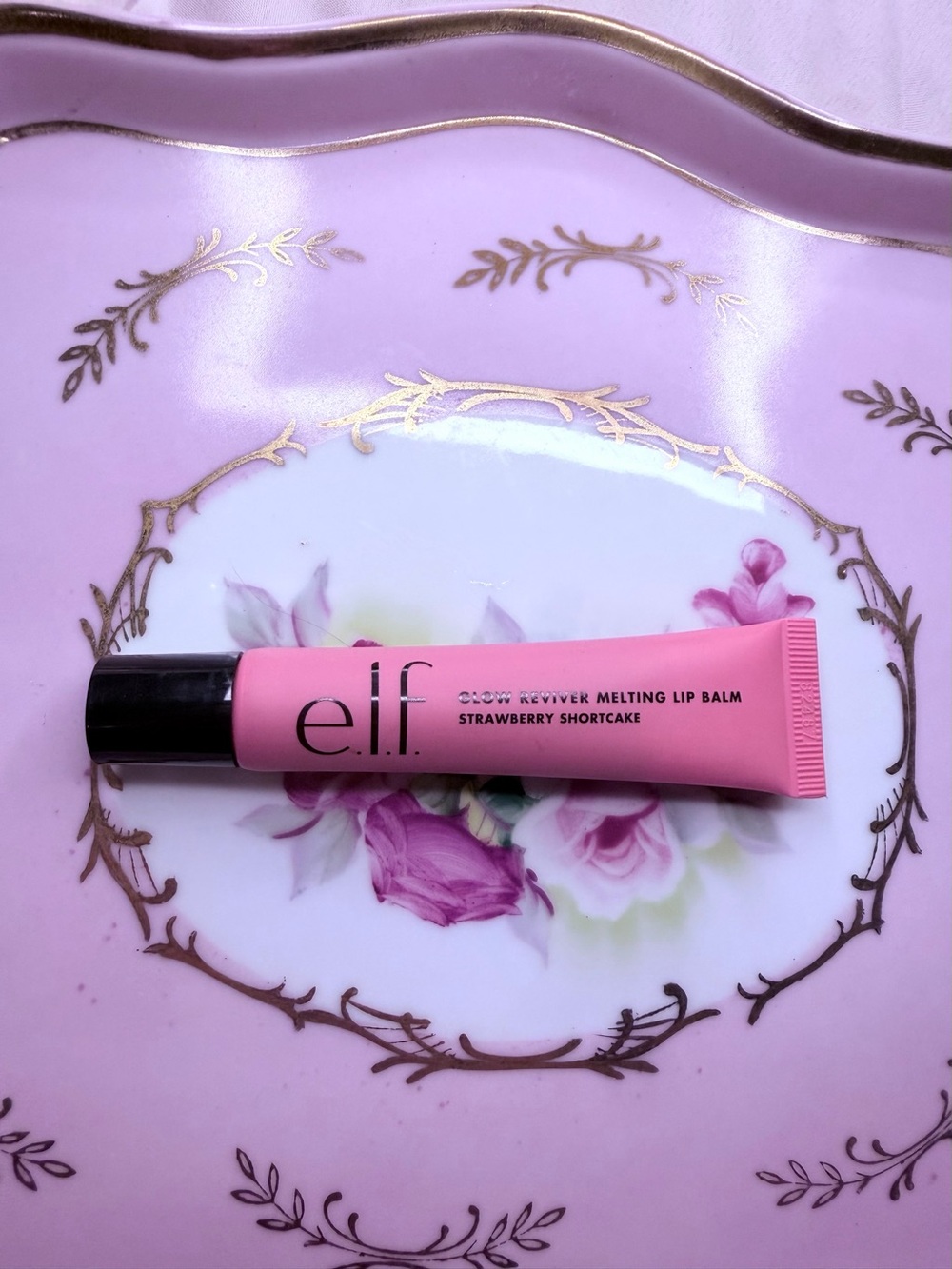 e.l.f. Glow Reviver Melting Lip Balm — Strawberry Shortcake Pink